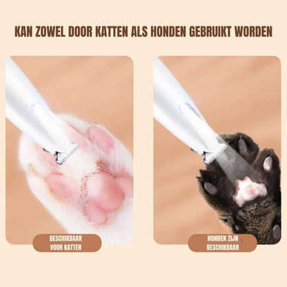 Elektrische Poottrimmer | Trimmer voor Katten en Honden Poten