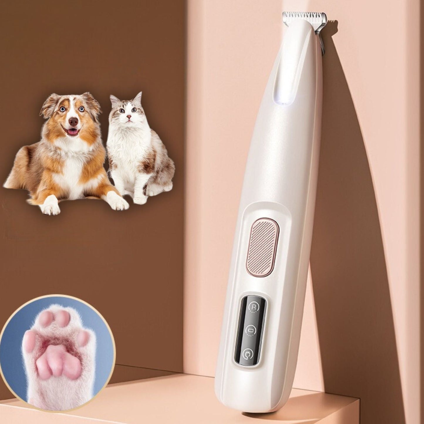 Elektrische Poottrimmer | Trimmer voor Katten en Honden Poten