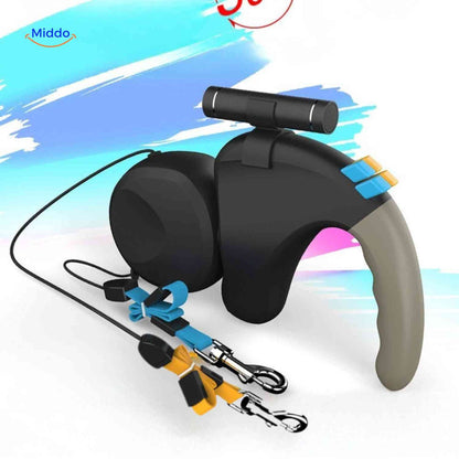 Duo Hondenriem 2.0 Pro | Wandelen met 2 honden zonder gedoe