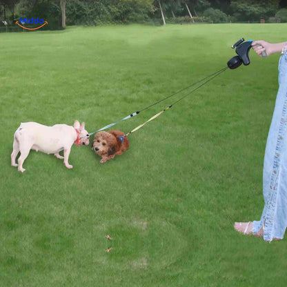 Duo Hondenriem 2.0 Pro | Wandelen met 2 honden zonder gedoe