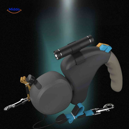 Duo Hondenriem 2.0 Pro | Wandelen met 2 honden zonder gedoe