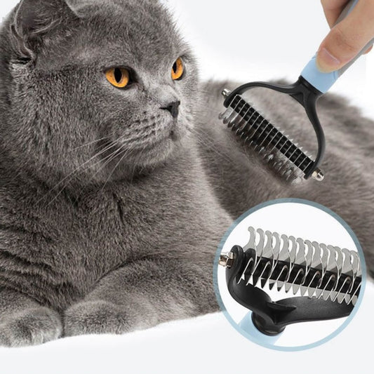 Huisdier Verzorgingskam - Verwijder Gemakkelijk de Ondervacht voor Honden & Katten