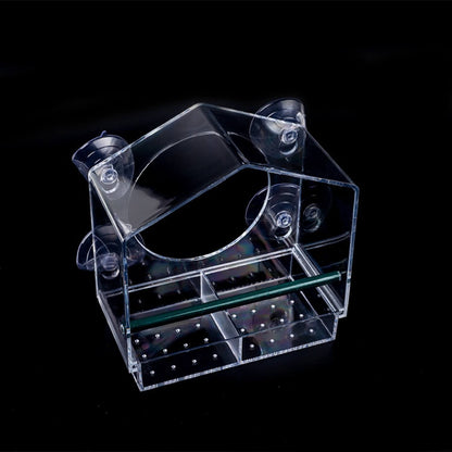 Duurzame hangende voederbak voor buitenvogels